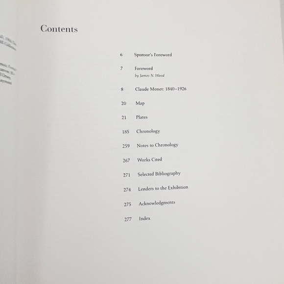 Artist Book Claude Monet 1840-1926 Paperback Art Institute of Chicago - Picture 12 of 16